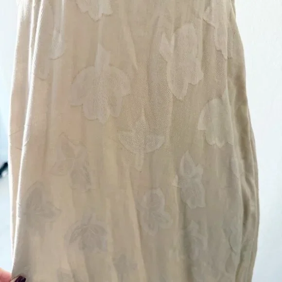 NEW ViX by Paula Hermanny Beige & Pink Halter Long Maxi Dress Size Small (S) - Picture 10 of 10